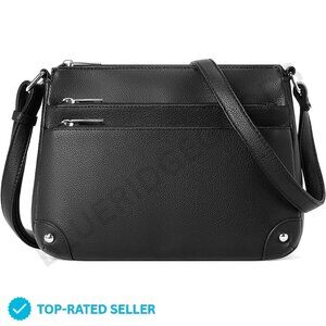 Brand New WESTBRONCO Crossbody Medium Black Zippered